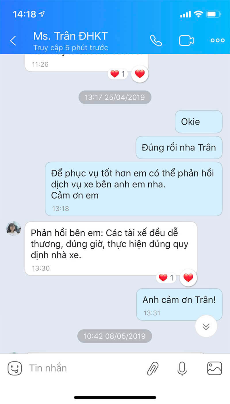 Nhận xét từ chị Trân